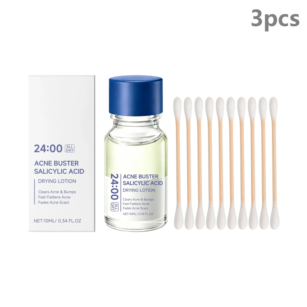 Salicylic Acid Serum for Acne Drying Lotion Acne Treatment Sensitive Skin Care Pimples Acne Remover Serum Cream Anti Acne Serum