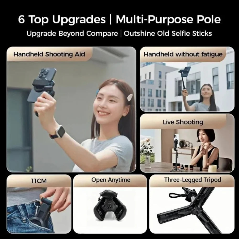 Magnetic Mini Selfie Stick