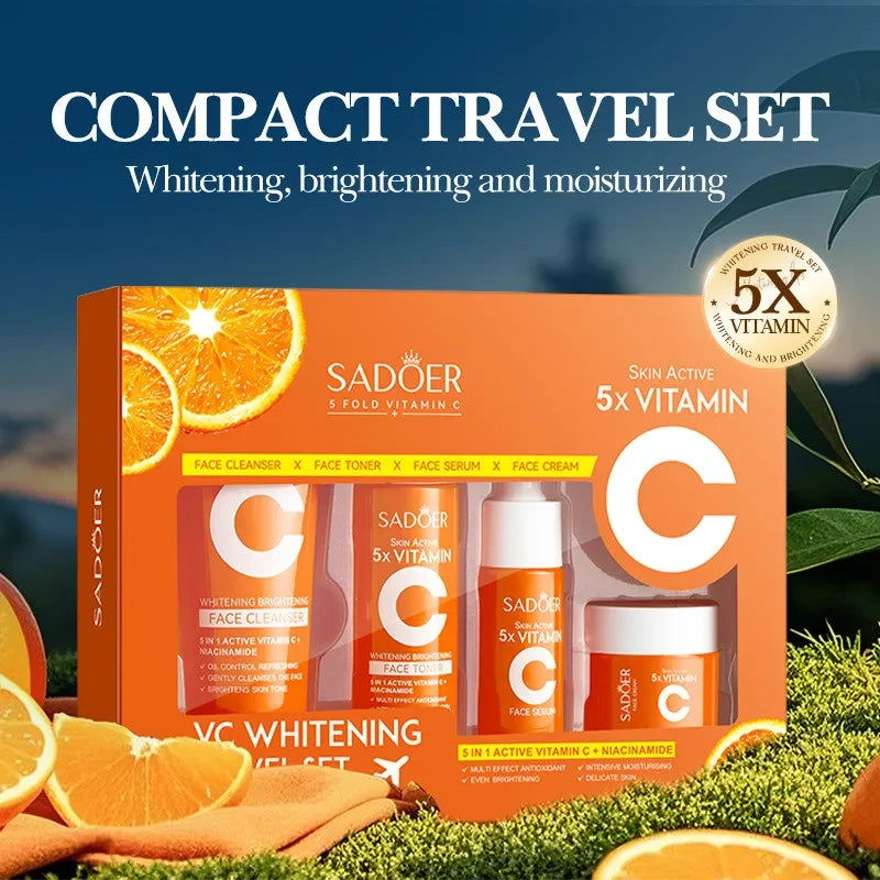 Sadoer Vitamin C Skincare Travel Set