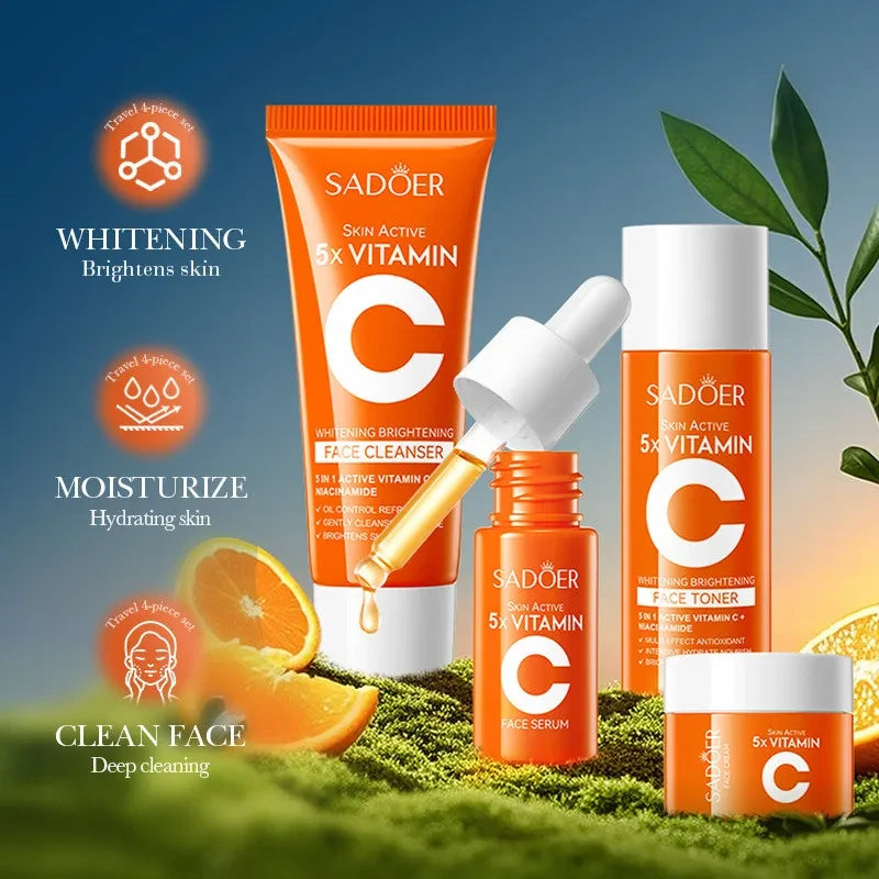 Sadoer Vitamin C Skincare Travel Set