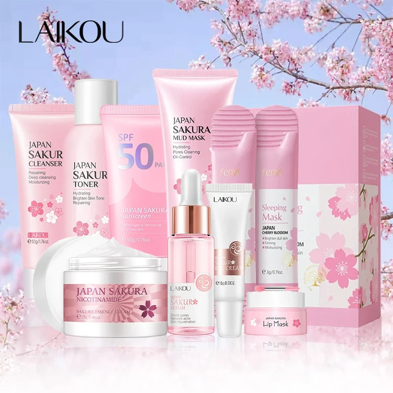 Sakura Facial Skincare Kit