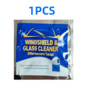 All-Season Windshield Washer Effervescent Tablet (Solid Concentrate) Shellac-Free Formula