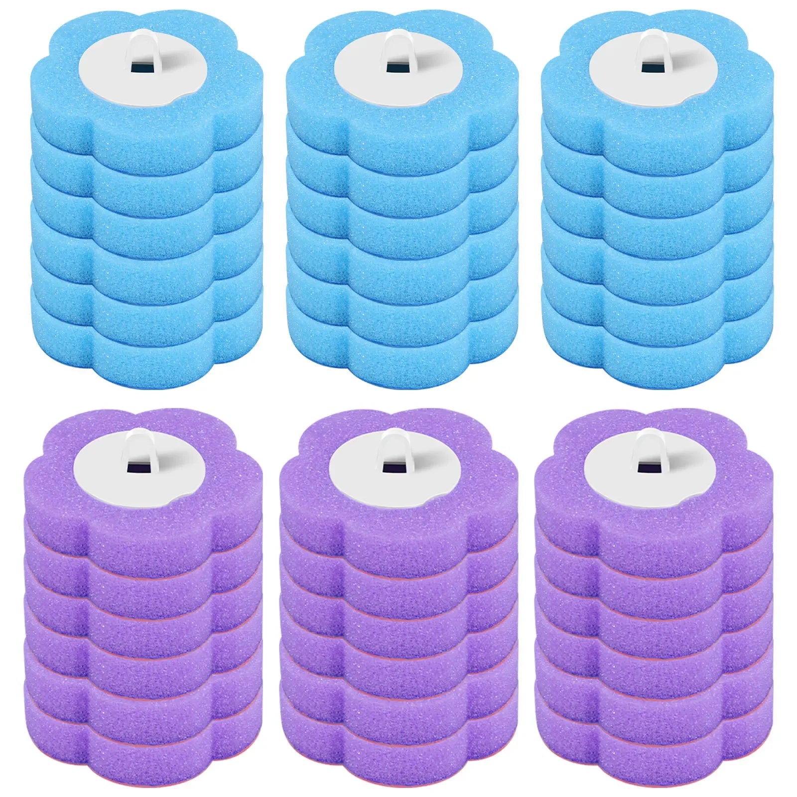New Disposable Toilet Brush Cleaning Kit Long Handle Auto Lid Opening Replacement Head Bathroom WC Tool Accessories