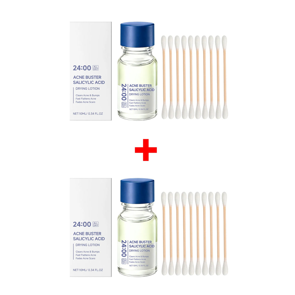 Salicylic Acid Serum for Acne Drying Lotion Acne Treatment Sensitive Skin Care Pimples Acne Remover Serum Cream Anti Acne Serum
