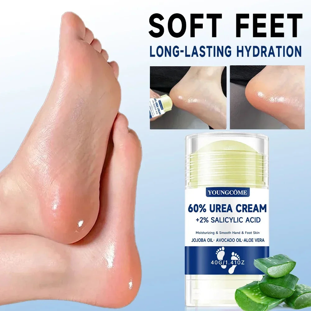 60% Urea Foot Cream + 2% Salicylic Acid Intensive Hydrating Foot And Hand Care Moisturizing Foot Cream And Hand Cream